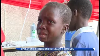 Opération gratuite de circoncision moins douloureuse pour des garçons à Cotonou