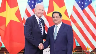 Thủ tướng Phạm Minh Chính hội kiến Tổng thống Hoa Kỳ Joe Biden | VTV24