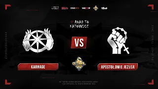 Karnage vs APOSTOŁOWIE JEZUSA - GLOBAL PRO LEAGUE STANDOFF 2