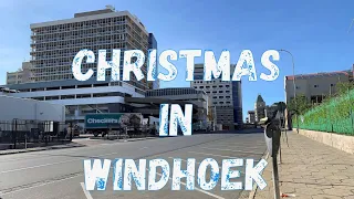 2020 CHRISTMAS MORNING IN WINDHOEK CITY CENTER NAMIBIA | УТРО РОЖДЕСТВА ЦЕНТР ГОРОДА ВИНДХУК НАМИБИЯ