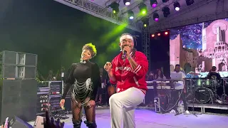 Machel Montano x Patrice Roberts perform “Like Yuhself”at I am Woman concert