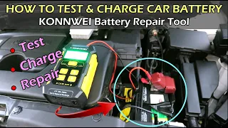 Car Battery Charger & Tester | Multi-Function Battery Test Tool