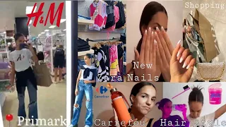 Two days of my life 🍓اجيو دوزو معايا يومين من حياتي🇪🇸😍(New Nails 💅+Hair style 🤩+shopping🛍+cleaning🧹)