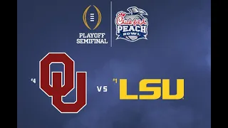 Oklahoma x LSU - Peach Bowl - 28/12/19 - Full Match