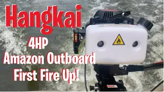 Hangkai 4HP 4 Stroke Test Part 2 #fishing #boats