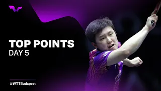 Top Points presented by Shuijingfang | WTT Champions European Summer Series 2022 Day 5