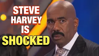 Steve Harvey is SHOCKED by these surprising answers! | Family Feud USA