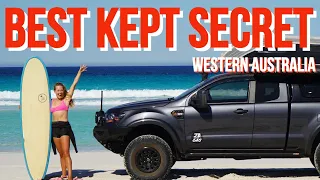 BORANUP BEACH, crazy white sand and blue water! Overlanding in WESTERN AUSTRALIA!