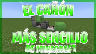 EL CAÑÓN DE TNT MÁS SENCILLO DE MINECRAFT | #Shorts