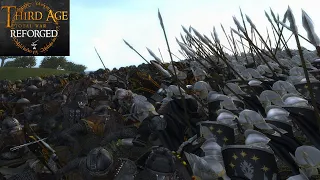 DUN LARACH, HOME OF THE DUNLANDERS (Siege Battle) - Third Age: Total War (Reforged)