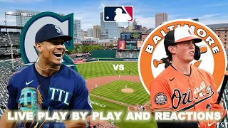 Seattle Mariners vs Baltimore Orioles Live Play-By-Play & Reactions