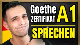 Goethe Zertifikat A1 SPRECHEN | How to pass the oral part. | German A1 Goethe Exam