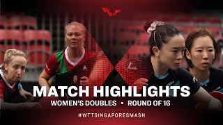 Dora Madarasz/Georgina Pota vs Yang Haeun/Jeon Jihee | WD | Singapore Smash 2022 (R16)