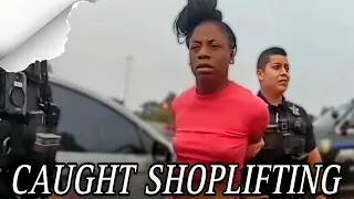 THE LAW CATCHES SHOPLIFTERS IN THE ACT