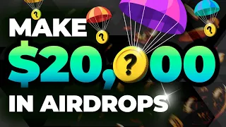 These 4 Altcoins Will Airdrop Millions! Qualify NOW For Crypto Airdrops