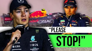 George Russell Finally Speaks OUT On Race Directors & Perez Responds..