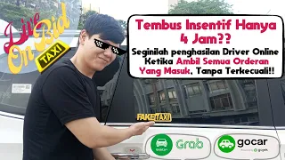 Tembus Insentif Hanya 4 jam Fokus Ambil Semua Orderan Gocar Grab Car yang masuk