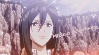 Mikasa Ackerman edit // Telepatia