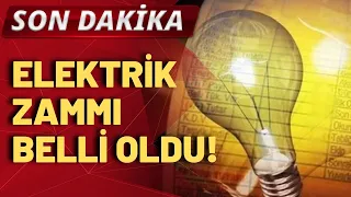 SON DAKİKA! 1 Ekim'den itibaren elektriğe gelecek zam belli oldu! İşte detaylar...