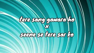 Tere sang gawara ho × sene se tere sar ko | Pal || Pal Pal Dil ke Pass Remix