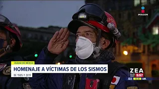 López Obrador encabeza homenaje a víctimas de los sismos de 1985 y 2017 | Noticias con Francisco Zea