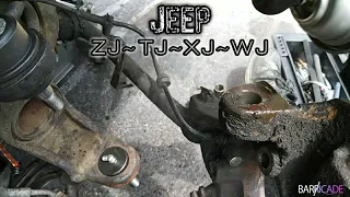 JEEP BALL JOINT REPLACEMENT (1993-'98 JEEP GRAND CHEROKEE)