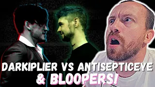 THIS IS CRAZY!!! DARKIPLIER vs ANTISEPTICEYE & BLOOPERS too! (REACTION!) w/ Logan Paul & DanTDM