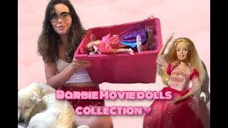 My Barbie Movie dolls collection!!