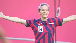 Megan Rapinoe scores Olympic 'Olimpico' on corner kick | NBC Olympics