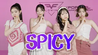 플로잉아카데미| aespa 에스파 'Spicy'   A팀  라이브 퍼포먼스|  COVER | 아이돌지망생