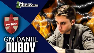 Ang pagbabalik ng bagsik ni GM Daniil Dubov! | Titled Tuesday Blitz Chess.com