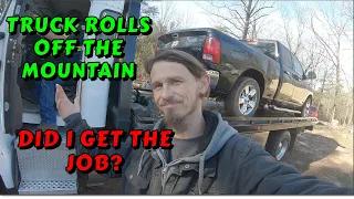 TRUCK ROLLS OFF THE MOUNTAIN couple builds, tiny house, homesteading, off-grid, rv life, rv living