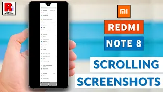 Xiaomi Redmi Note 8: How to Take Scrolling Screenshot | Long Screenshot | Scroll Capture