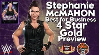 Character Preview Stephanie McMahon Best For Business 4-Star Gold Gameplay / WWE Champions