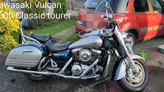 Kawasaki Vulcan 1600 Classic Tourer first impressions ride and review with pillion