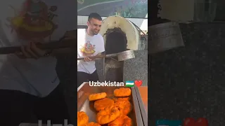 Taniqli turkiyalik oshpaz Burak O’zdemir Toshkentda tandirga non yopmoqda🤩 Uzbekistan 🇺🇿❤️