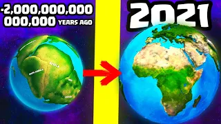 I time traveled 200,000,000 MILLION YEARS back in time (Idle World 2 Pangea)