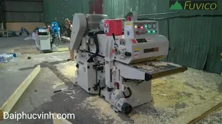 [  Fuvico ] Spiral cutter head double sided planer