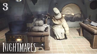 Little Nightmares - 100% Complete Walkthrough: Part 3 - The Kitchen