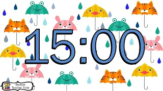 Spring Umbrella Timer with Music   15 Minute Timer