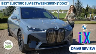 BMW iX xDrive50 Walkaround and On-Road Review | Most Luxurious Electric SUV under $100k?