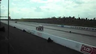 Holden Vs Ford - PVS 2010 Santa Pod - Novelty Run.AVI