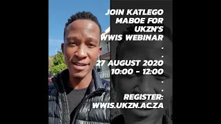 Join Katlego Maboe for the Wonder Women In Science Webinar