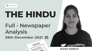 The Hindu analysis today | Current affairs today | CLAT Preparation | CLAT 2022 | 28 December News