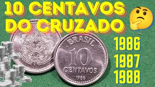 ALGUÉM TEM E SABE QUANTO CUSTA CADA UMA HOJE DESSAS MOEDAS DE 10 CENTAVOS