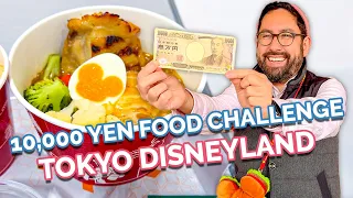 What Can You Eat at Tokyo Disneyland for 10,000 Japanese Yen?