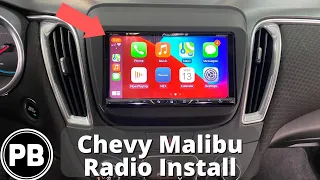 2016 - 2022 Chevy Malibu Radio Install