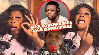 Gnouy yakhal papa boy djiné nagn ma ray, Ndeye Gueye déchaîne sa colère à Serigne Khadim qui assume