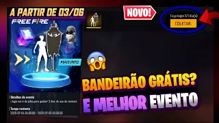 URGENTE!! BANDEIRÃO DE GRAÇA POR 7D? ESCOLHA SEU PUNHO, OURO ROYALE ESPECIAL E SAMURAI - FREE FIRE