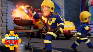 Norman Stuck in a Fire! | Fireman Sam Season 14 | NEW Episode | Fireman Sam Official | Kids Movie